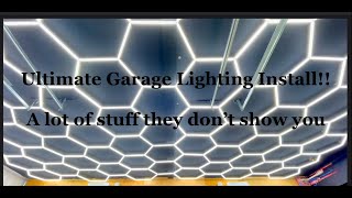 Hex Grid LED Lighting  Ultimate Garage Lighting [upl. by Morell4]