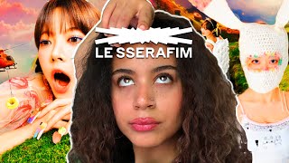 Le Sserafim  CRAZY 🥐 Concept Reaction new fan [upl. by Dredi662]