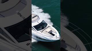 Making waves in the new Sunseeker Manhattan 55 sunseeker boatlife yacht luxuryyacht shorts [upl. by Aylad]