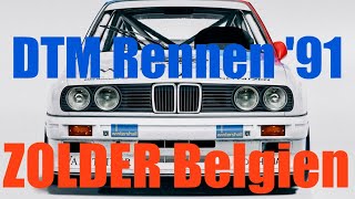 DTM 1991 Zolder Belgien Rennen Lauf 1 amp 2 Highlights [upl. by Sasnett]