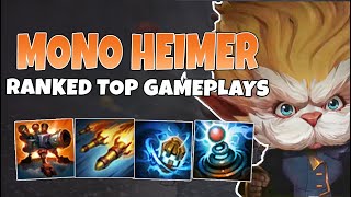 MONO HEIMERDINGER  League of Legends Gameplay💜 [upl. by Zampardi]