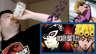 Joker VS Giorno DEATH BATTLE REACTION [upl. by Sherry]