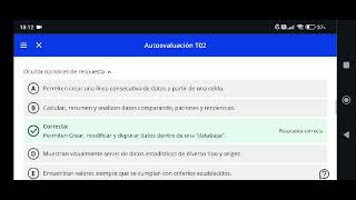 AUTOEVALUCION T02 INFORMATICA APLICADA [upl. by Melvena196]