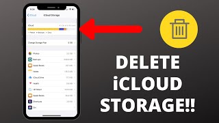 How To Delete iCloud Storage  Free Up iCloud Space on iPhone [upl. by Gaelan938]