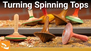 Turning Spinning Tops Inspiration Series [upl. by Erde]