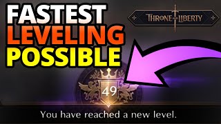 How to LEVEL UP Fast Fastest Leveling Tips In 3 Minutes  Throne and Liberty [upl. by Pelson651]