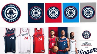 FRESH amp MODERN Los Angeles Clippers Unveil New Uniforms Logo amp Brand Look For 202425 NBA Seasons [upl. by Akamaozu]