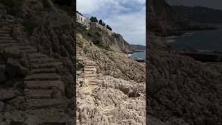 Nice France French riviera  Walking along the beach of Nice France [upl. by Annayd]