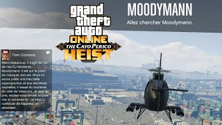 MOODYMANN MISSION THE MUSIC LOCKER GTA ONLINE  THE CAYO PERICO GTA 5 [upl. by Gainor]