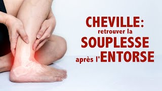 CHEVILLE retrouver la SOUPLESSE après une entorse niv débutant [upl. by Indihar]