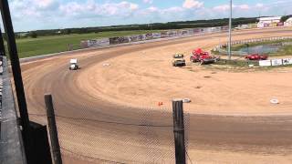 Sprint car driving school with Sammy Swindell [upl. by Unity]