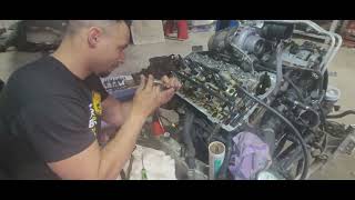 BMW S63TU Valve Stem Seal Replacement M6 M5 [upl. by Yenolem]