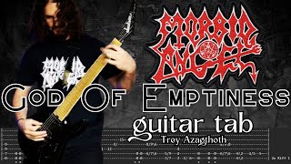 God Of Emptiness  Morbid Angel Guitar Tab  Trey [upl. by Amre]