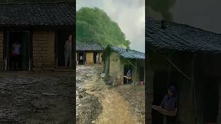 Rain sounds for sleeping heavy rain in Village shorts youtubeshorts [upl. by Gran]