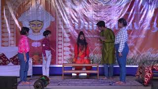 Meghmollar Drama Performance  Porikkha Pasher Montro durgotsav2023 GujaratRefineryTownship [upl. by Eatton]