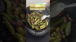 Dondakaya amp Senagapappu Like and share and Subscribe [upl. by Htiekel]