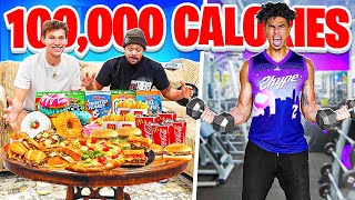 2HYPE Eats amp Burns 100000 Calories in 24 Hours Challenge [upl. by Abbate]