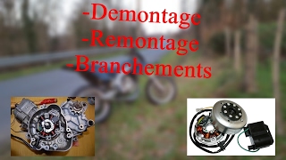 TUTO🔧5  Changer son allumage Ducati origine Derbi AM6 [upl. by Sirraf]