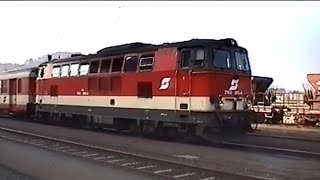 ÖBB Class 2143 locomotives on the Graz to Szentgottard Line [upl. by Kcirtemed]