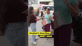 😱 Students Reaction After NEET Exam 2024 Exam Review 😱  NEET 2024 LATEST NEWS shorts [upl. by Mirella]