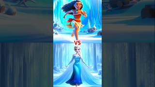 Moana Vs Elsa Frozen Vs Ten Female 💪 moana Cinderella snowwhite  Wonderwoman Supergirl elsa [upl. by Demona]