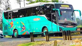 Bus Spotting Mobil Basuri Efisiensi Tividi Satelqu Sugeng Rahayu Murni Jaya Sumber Alam [upl. by Sergius]