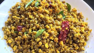 Easy Cherupayar Thoran Kerala Style  Pacha Payaru Thoran  Moong Dal Recipes  Cherupayar Recipes [upl. by Ruamaj]