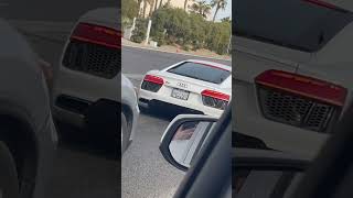 Omg 😱 Badass car Audi r8 vroom vroom 🏎️ car audi 🔥 🔥 viralshorts subscribe [upl. by Notlehs]