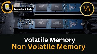 Volatile Memory And Non Volatile Memory  Explained In Malayalam [upl. by Onek]