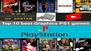 Top 10 best Graphics PS1 games  High Graphics PS1 games [upl. by Eniamret822]