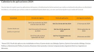 EGEL PLUS CENEVAL PSICOLOGÍA  Fechas 2024 [upl. by Clovis273]