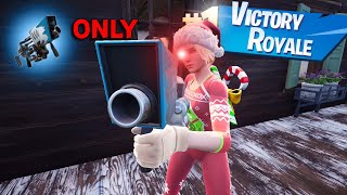 Snowball Launcher ONLY II Fortnite C5 S1 II [upl. by Notsirhc]