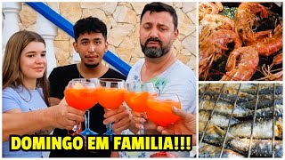 DOMINGO NA QUINTA EM FAMILIA  SARDINHADA [upl. by Nitsyrk]