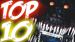 Top 10 Facts About Nightmare  Five nights at Freddys 4 Theory Facts [upl. by Jemina]