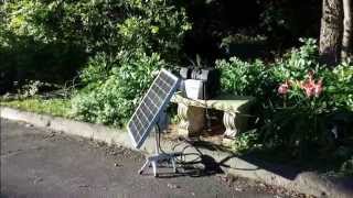 Mobile Sun Tracking Solar Power Plant [upl. by Garbers]