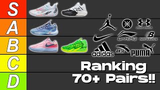 Ranking ALL Basketball Shoes on a Tier List 2023 [upl. by Bui]