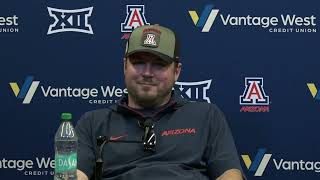 Arizona Football Press Conference  Matt Adkins [upl. by Mooney201]