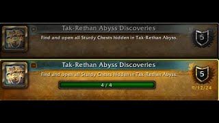 How To Get The TakRethan Abyss Discoveries Achievement AzjKahet Delve [upl. by Lucian]