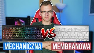 Klawiatura MECHANICZNA vs MEMBRANOWA Którą wybrać [upl. by Adnir]