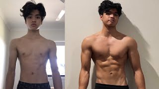 Kristian Apostol 1 Year Body Transformation 1516 [upl. by Enisamoht]