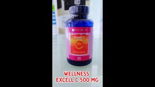 Wellness Excell C 500 mg Vitamin C [upl. by Nairam557]