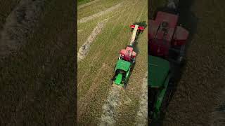 Hay Bailing  John Deere 5075E Tractor [upl. by Yellek]