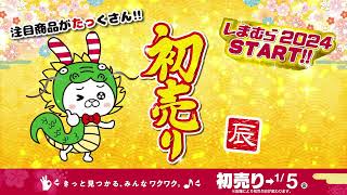 しまむら2024年初売りスタート！年の初めのしまむらはワクワクがいっぱい！数量限定の福袋が大集合！15金まで！ [upl. by Mimi729]