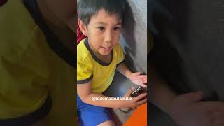 🇮🇩🇲🇴Indo Macau Sergio Boy Singing New Cantonese Song [upl. by Adnorrahs]