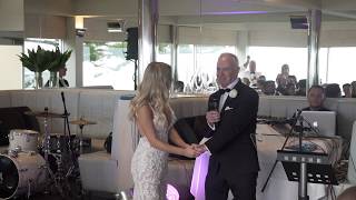 Father surprises daughter at her wedding with song [upl. by Donahue]