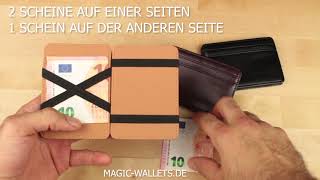 Magic Wallet  Die magische Geldbörse  Geld einstecken im Handumdrehen  DEUTSCH [upl. by Farnsworth]