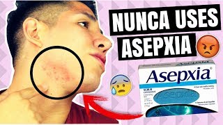 NUNCA USES ASEPXIA POR ESTA RAZÓN 😖  Use Asepxia por 7 días y me salio MUCHO ACNÉ Fotos [upl. by Annamarie]