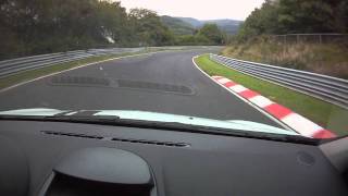 Clio RS Best lap Nordschleife BTG 845 9 laps before only [upl. by Atnaloj]