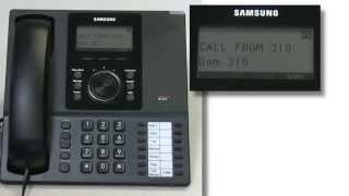 How To Transfer a Call on a Samsung SMTi5210 [upl. by Yslek609]