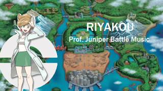 Pokemon Black 2 and White 2  Prof Juniper Battle Music [upl. by Atiraj929]